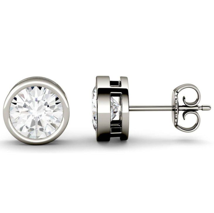 Cubic zirconia stud earrings-czjewelry